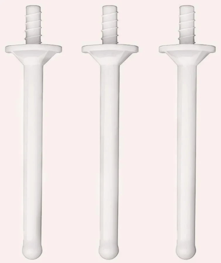 PP applicator sticks white x3