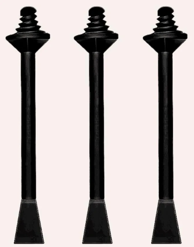 nose wax sticks black x3